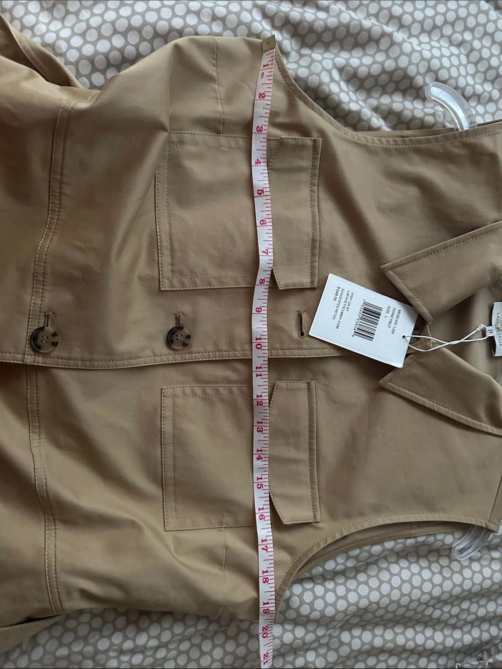 Lafayette 148 Sleeveless Belted Shirt Dress - Picture 7 of 9